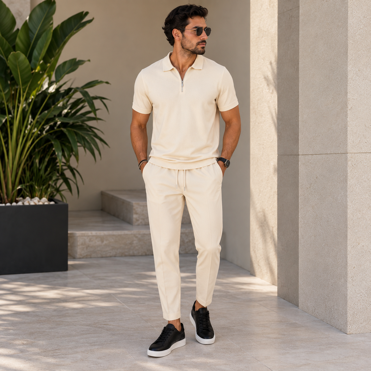 Conjunto Urban Prestige – Polo y Pantalón para Hombre