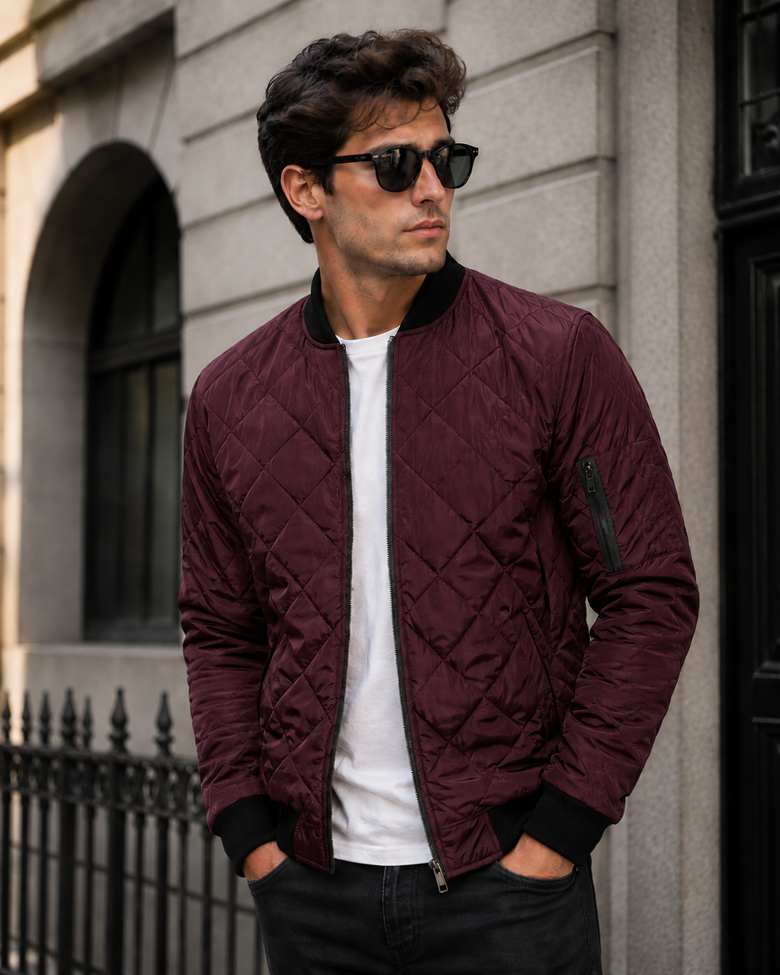 Chaqueta Bomber Elegance