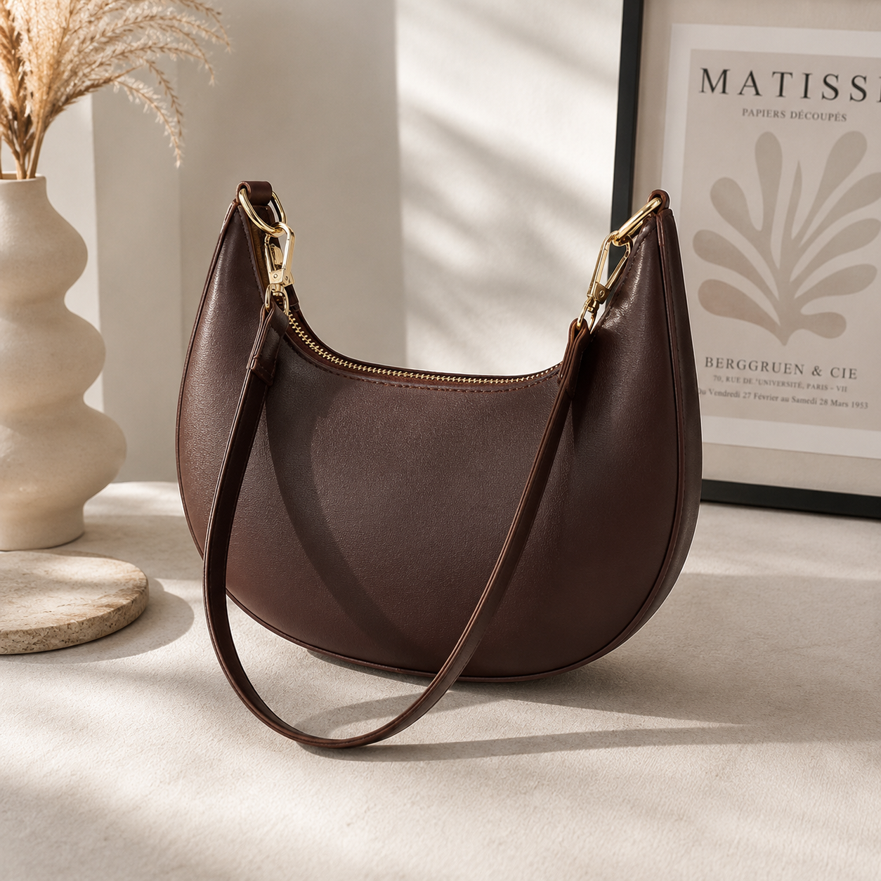 Bolso Luna Elegance – Diseño Curvo Premium