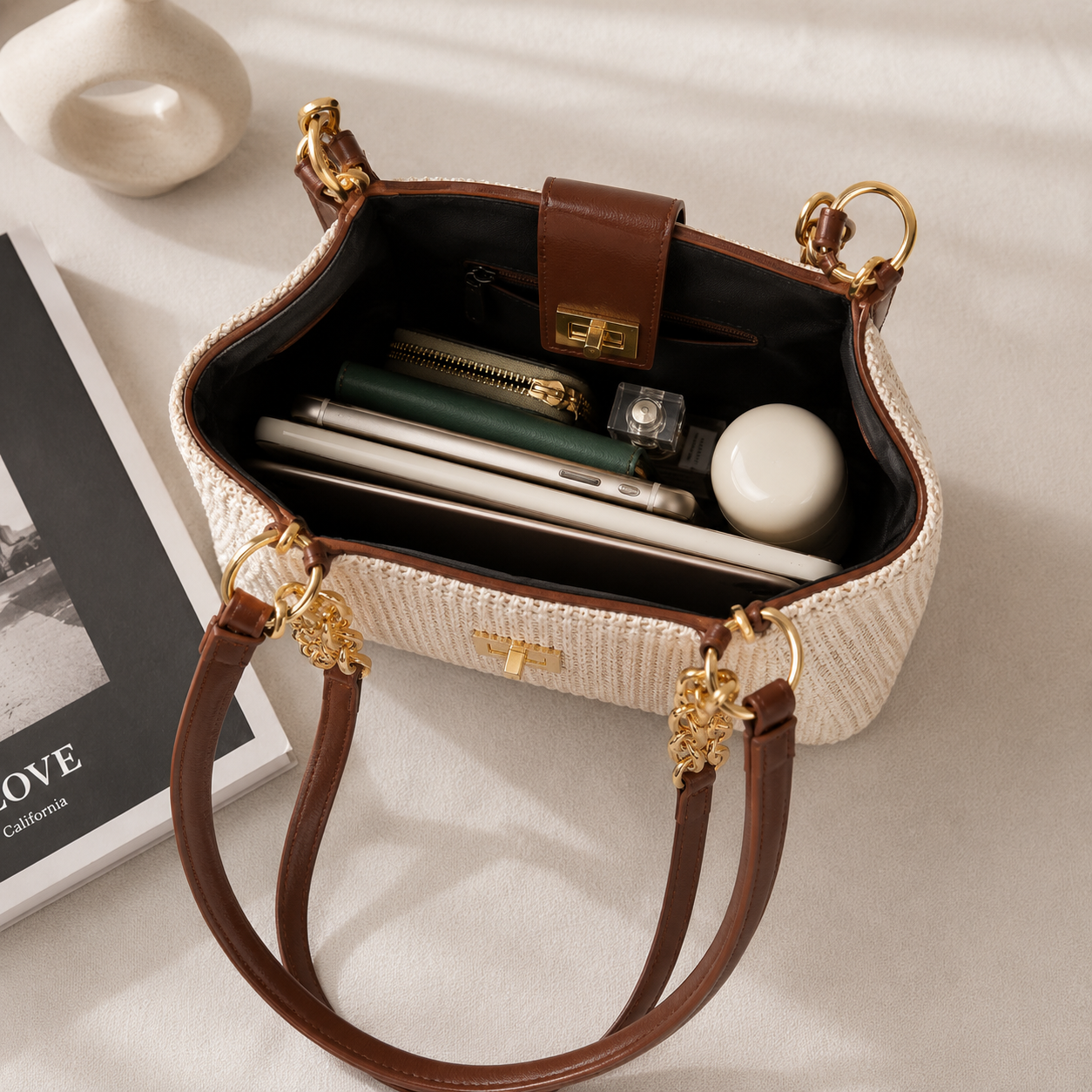 Bolso Riviera Chic – Diseño Trenzado Premium