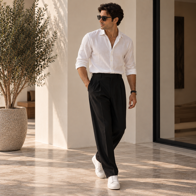 Pantalón Sastrero Premium de Corte Recto