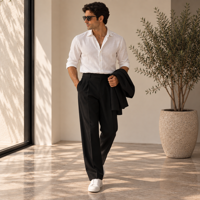 Pantalón Sastrero Premium de Corte Recto