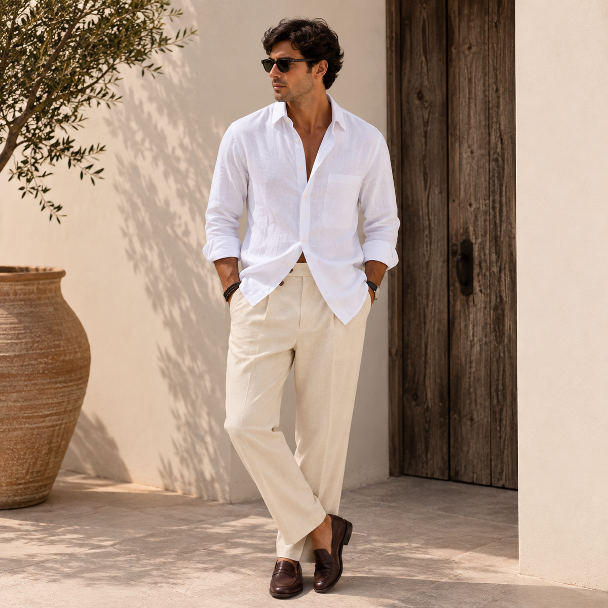 Pantalón Monaco Tailored – Elegancia Casual para Hombre