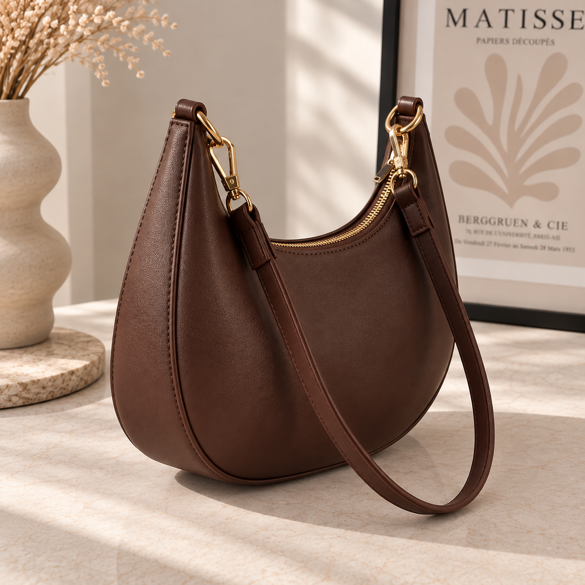 Bolso Luna Elegance – Diseño Curvo Premium