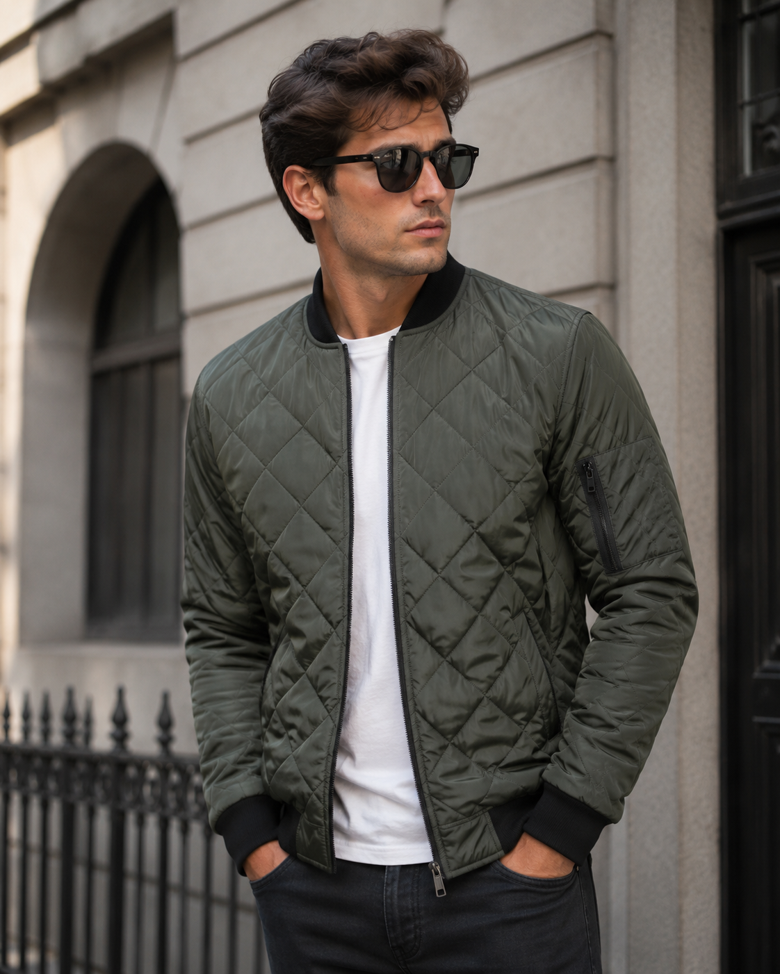 Chaqueta Bomber Elegance