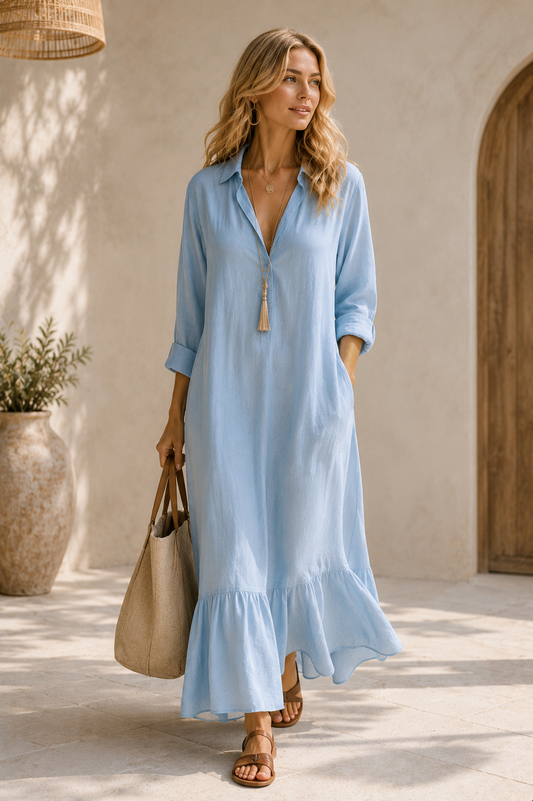Vestido Largo Brisa Serena