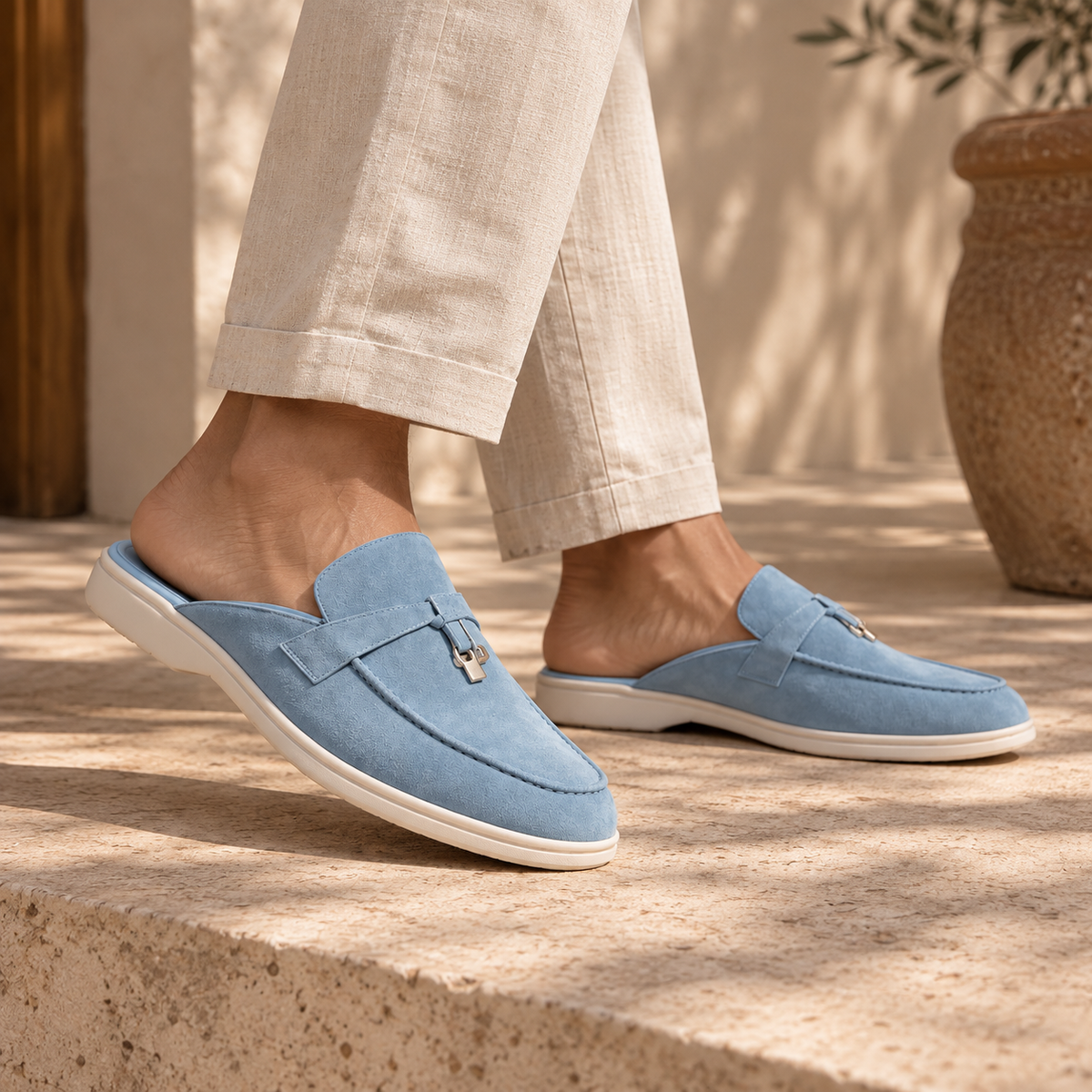 Mocasines Riviera Azul Unisex