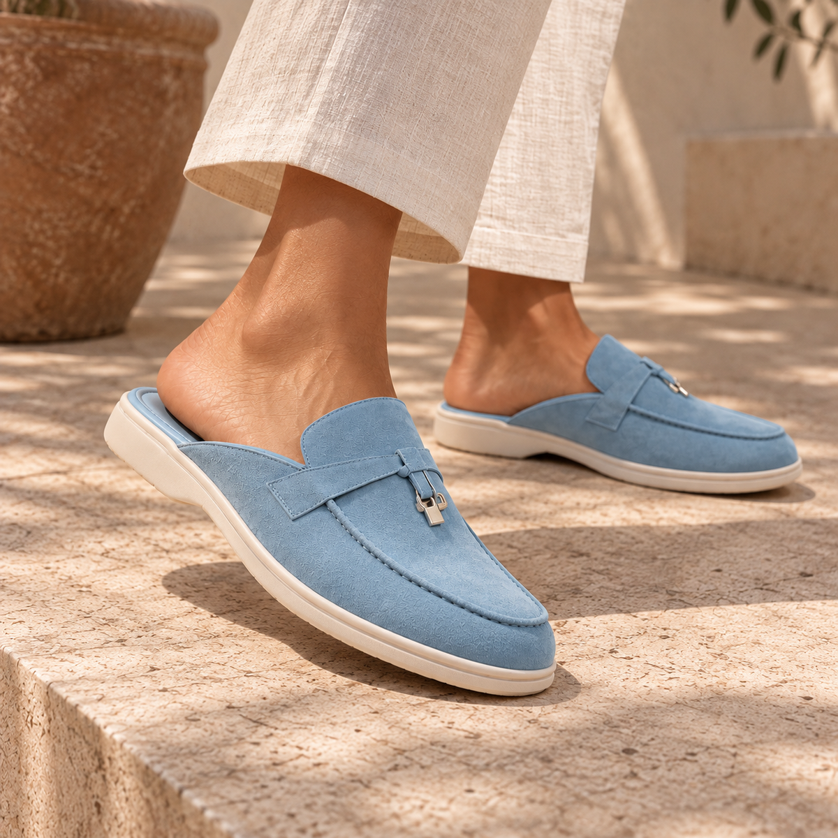 Mocasines Riviera Azul Unisex