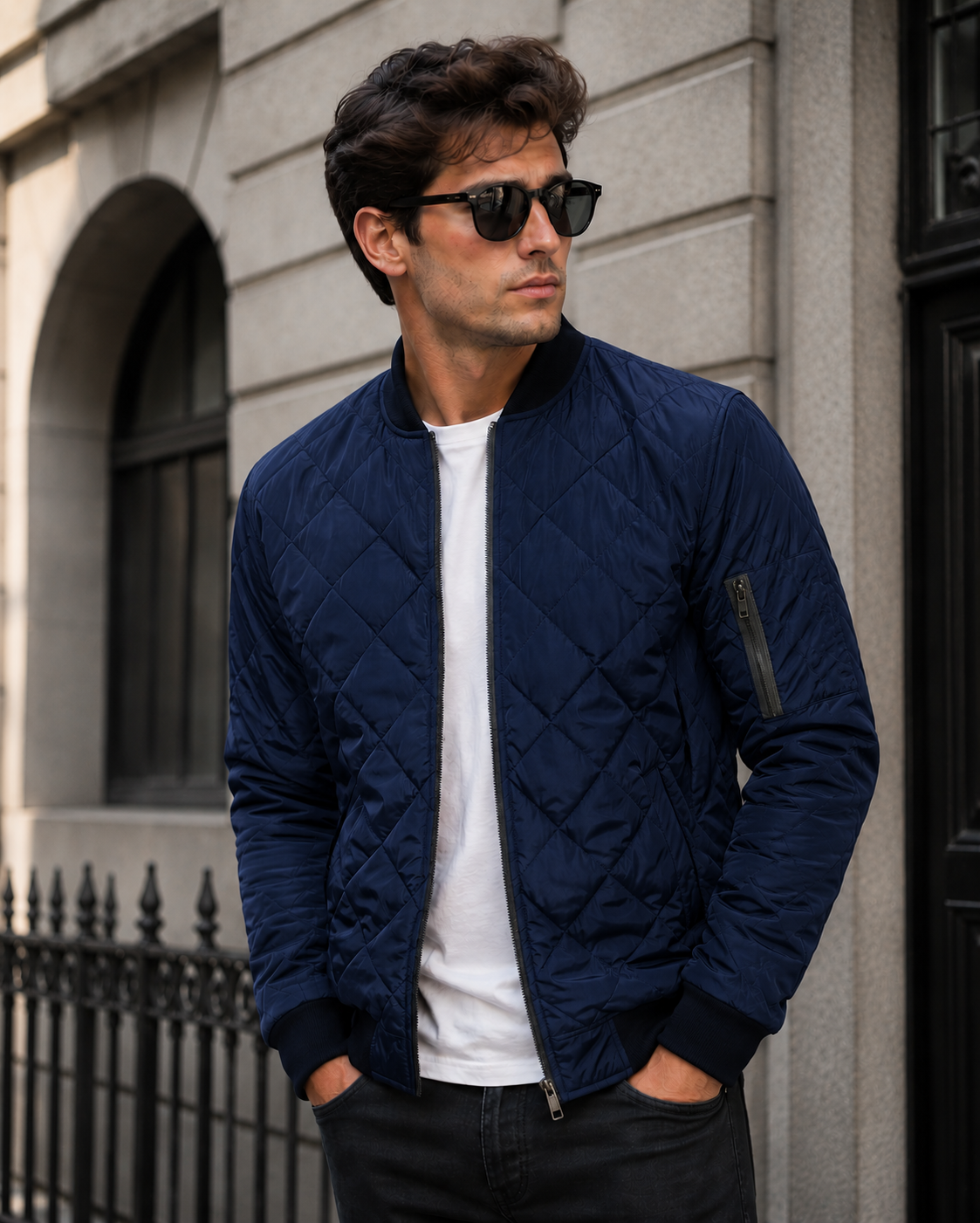Chaqueta Bomber Elegance
