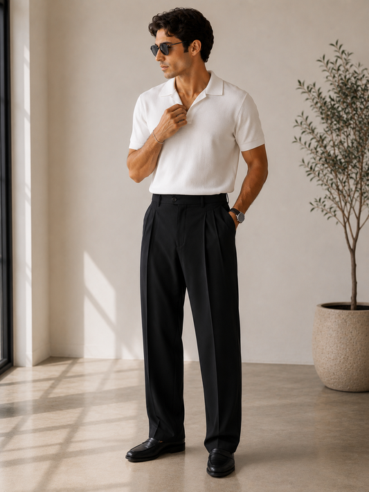 Pantalón Sastrero Premium de Corte Recto